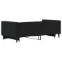 Sofá cama nido terciopelo negro 90x190 cm de vidaXL, Camas y somieres - Ref: Foro24-3196706, Precio: 258,95 €, Descuento: %
