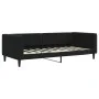 Sofá cama nido terciopelo negro 90x190 cm de vidaXL, Camas y somieres - Ref: Foro24-3196706, Precio: 258,95 €, Descuento: %