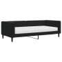 Sofá cama con colchón terciopelo negro 90x200 cm de vidaXL, Camas y somieres - Ref: Foro24-3196671, Precio: 298,62 €, Descuen...