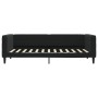 Sofá cama con colchón terciopelo negro 90x200 cm de vidaXL, Camas y somieres - Ref: Foro24-3196671, Precio: 298,62 €, Descuen...