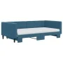Sofá cama nido con colchón terciopelo azul 100x200 cm de vidaXL, Camas y somieres - Ref: Foro24-3196721, Precio: 429,56 €, De...
