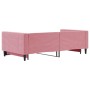 Sofá cama nido terciopelo rosa 100x200 cm de vidaXL, Camas y somieres - Ref: Foro24-3196701, Precio: 283,31 €, Descuento: %