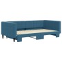 Sofá cama nido terciopelo azul 100x200 cm de vidaXL, Camas y somieres - Ref: Foro24-3196697, Precio: 261,40 €, Descuento: %
