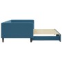 Sofá cama nido terciopelo azul 100x200 cm de vidaXL, Camas y somieres - Ref: Foro24-3196697, Precio: 261,40 €, Descuento: %