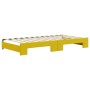 Sofá cama nido con colchón terciopelo amarillo 100x200 cm de vidaXL, Camas y somieres - Ref: Foro24-3196727, Precio: 427,59 €...
