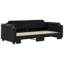Sofá cama nido tela negro 80x200 cm de vidaXL, Camas y somieres - Ref: Foro24-3197631, Precio: 256,19 €, Descuento: %