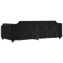 Sofá cama nido tela negro 80x200 cm de vidaXL, Camas y somieres - Ref: Foro24-3197631, Precio: 256,19 €, Descuento: %