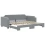 Sofá cama nido tela gris claro 100x200 cm de vidaXL, Camas y somieres - Ref: Foro24-3197639, Precio: 267,82 €, Descuento: %