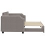 Sofá cama nido tela gris taupe 80x200 cm de vidaXL, Camas y somieres - Ref: Foro24-3197632, Precio: 256,29 €, Descuento: %