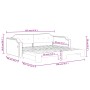 Sofá cama nido tela gris taupe 80x200 cm de vidaXL, Camas y somieres - Ref: Foro24-3197632, Precio: 256,29 €, Descuento: %
