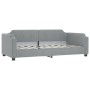 Sofá cama nido tela gris claro 90x190 cm de vidaXL, Camas y somieres - Ref: Foro24-3197644, Precio: 250,91 €, Descuento: %