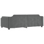 Sofá cama nido tela gris oscuro 100x200 cm de vidaXL, Camas y somieres - Ref: Foro24-3197640, Precio: 265,72 €, Descuento: %