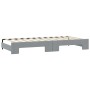 Sofá cama nido con colchón tela gris claro 100x200 cm de vidaXL, Camas y somieres - Ref: Foro24-3197657, Precio: 438,17 €, De...