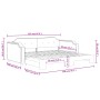 Sofá cama nido tela gris claro 90x200 cm de vidaXL, Camas y somieres - Ref: Foro24-3197634, Precio: 259,07 €, Descuento: %