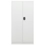 Armario de taquilla de acero blanco 90x40x180 cm de vidaXL, Armarios archivadores - Ref: Foro24-335970, Precio: 324,47 €, Des...