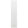 Armario de taquilla de acero blanco 90x40x180 cm de vidaXL, Armarios archivadores - Ref: Foro24-335970, Precio: 324,47 €, Des...