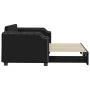 Sofá cama nido tela negro 90x190 cm de vidaXL, Camas y somieres - Ref: Foro24-3197646, Precio: 247,70 €, Descuento: %
