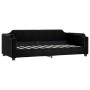 Sofá cama nido tela negro 90x190 cm de vidaXL, Camas y somieres - Ref: Foro24-3197646, Precio: 252,01 €, Descuento: %