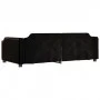 Sofá cama nido tela negro 90x190 cm de vidaXL, Camas y somieres - Ref: Foro24-3197646, Precio: 247,70 €, Descuento: %