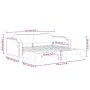 Sofá cama nido tela negro 90x190 cm de vidaXL, Camas y somieres - Ref: Foro24-3197646, Precio: 247,70 €, Descuento: %