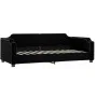 Sofá cama nido con colchón tela negro 100x200 cm de vidaXL, Camas y somieres - Ref: Foro24-3197659, Precio: 441,02 €, Descuen...