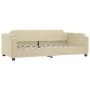 Sofá cama nido con colchón tela crema 90x200 cm de vidaXL, Camas y somieres - Ref: Foro24-3197656, Precio: 457,86 €, Descuent...