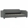 Sofá cama nido con colchón tela gris oscuro 90x190 cm de vidaXL, Camas y somieres - Ref: Foro24-3197663, Precio: 407,12 €, De...