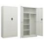 Armario de taquilla de acero gris claro 90x40x180 cm de vidaXL, Armarios archivadores - Ref: Foro24-335971, Precio: 289,72 €,...