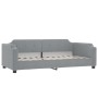 Sofá cama nido con colchón tela gris claro 90x190 cm de vidaXL, Camas y somieres - Ref: Foro24-3197662, Precio: 416,81 €, Des...