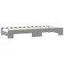 Sofá cama nido con colchón tela gris claro 90x190 cm de vidaXL, Camas y somieres - Ref: Foro24-3197662, Precio: 410,32 €, Des...