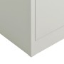 Armario de taquilla de acero gris claro 90x40x180 cm de vidaXL, Armarios archivadores - Ref: Foro24-335971, Precio: 289,72 €,...