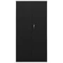 Armario de taquilla de acero negro 90x40x180 cm de vidaXL, Armarios archivadores - Ref: Foro24-335972, Precio: 330,55 €, Desc...