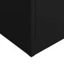 Armario de taquilla de acero negro 90x40x180 cm de vidaXL, Armarios archivadores - Ref: Foro24-335972, Precio: 330,55 €, Desc...