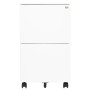 Armario archivador acero blanco 39x45x67 cm de vidaXL, Armarios archivadores - Ref: Foro24-335974, Precio: 133,11 €, Descuent...