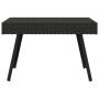 Mesa auxiliar plegable ratán sintético negro 60x40x38 cm en Mesas auxiliares | Comprar online en Foru.es