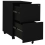 Armario archivador acero negro 39x45x67 cm de vidaXL, Armarios archivadores - Ref: Foro24-335976, Precio: 128,27 €, Descuento: %