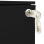 Armario archivador acero negro 39x45x67 cm de vidaXL, Armarios archivadores - Ref: Foro24-335976, Precio: 128,27 €, Descuento: %
