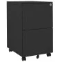 Anthracite gray steel filing cabinet 39x45x67 cm by vidaXL, Filing cabinets - Ref: Foro24-335977, Price: 130,30 €, Discount: %