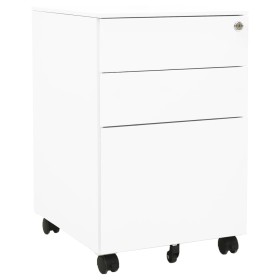 Armario archivador acero blanco 39x45x60 cm de vidaXL, Armarios archivadores - Ref: Foro24-335978, Precio: 132,23 €, Descuent...