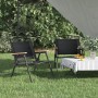 Sillas de camping 2 uds tela Oxford negro 54x43x59 cm en Sillas de jardín | Comprar online en Foru.es