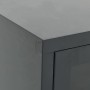 Mueble para TV acero y vidrio gris antracita 90x30x44 cm de vidaXL, Muebles TV - Ref: Foro24-336057, Precio: 112,94 €, Descue...