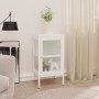 Aparador de metal y vidrio 38x35x70 cm de vidaXL, Aparadores - Ref: Foro24-336062, Precio: 103,71 €, Descuento: %