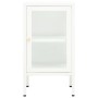 Aparador de metal y vidrio 38x35x70 cm de vidaXL, Aparadores - Ref: Foro24-336062, Precio: 103,71 €, Descuento: %