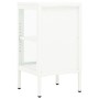Aparador de metal y vidrio 38x35x70 cm de vidaXL, Aparadores - Ref: Foro24-336062, Precio: 103,71 €, Descuento: %
