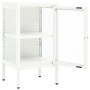 Aparador de metal y vidrio 38x35x70 cm de vidaXL, Aparadores - Ref: Foro24-336062, Precio: 103,71 €, Descuento: %