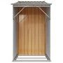 Cobertizo de jardín acero galvanizado marrón 277x93x179 cm de vidaXL, Cobertizos - Ref: Foro24-364522, Precio: 266,13 €, Desc...