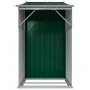 Cobertizo de jardín acero galvanizado verde 277x93x179 cm de vidaXL, Cobertizos - Ref: Foro24-364514, Precio: 251,46 €, Descu...
