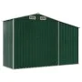 Cobertizo de jardín acero galvanizado verde 277x93x179 cm de vidaXL, Cobertizos - Ref: Foro24-364514, Precio: 251,46 €, Descu...
