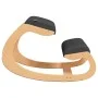Taburete rodillas madera contrachapada abedul negro 55x84x55 cm de vidaXL, Mecedoras - Ref: Foro24-110332, Precio: 108,75 €, ...