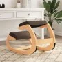 Taburete rodillas madera contrachapada abedul marrón 55x84x55cm de vidaXL, Mecedoras - Ref: Foro24-110331, Precio: 108,54 €, ...